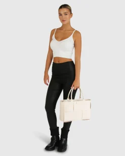 Sale Belle & Bloom All I Need Knit Crop - Cream
