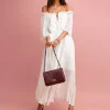 Online Belle & Bloom Amour Amour Ruffled Midi Dress - White