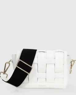 Discount Belle & Bloom Bad Romance Crossbody Bag - White