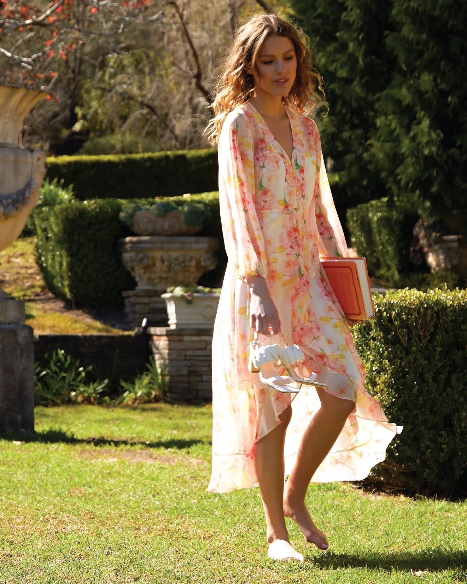 Discount Belle & Bloom Beautiful Escape Dress - Floral Bouquet FloralBouquet