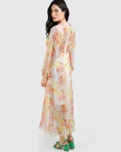 Discount Belle & Bloom Beautiful Escape Dress - Floral Bouquet FloralBouquet
