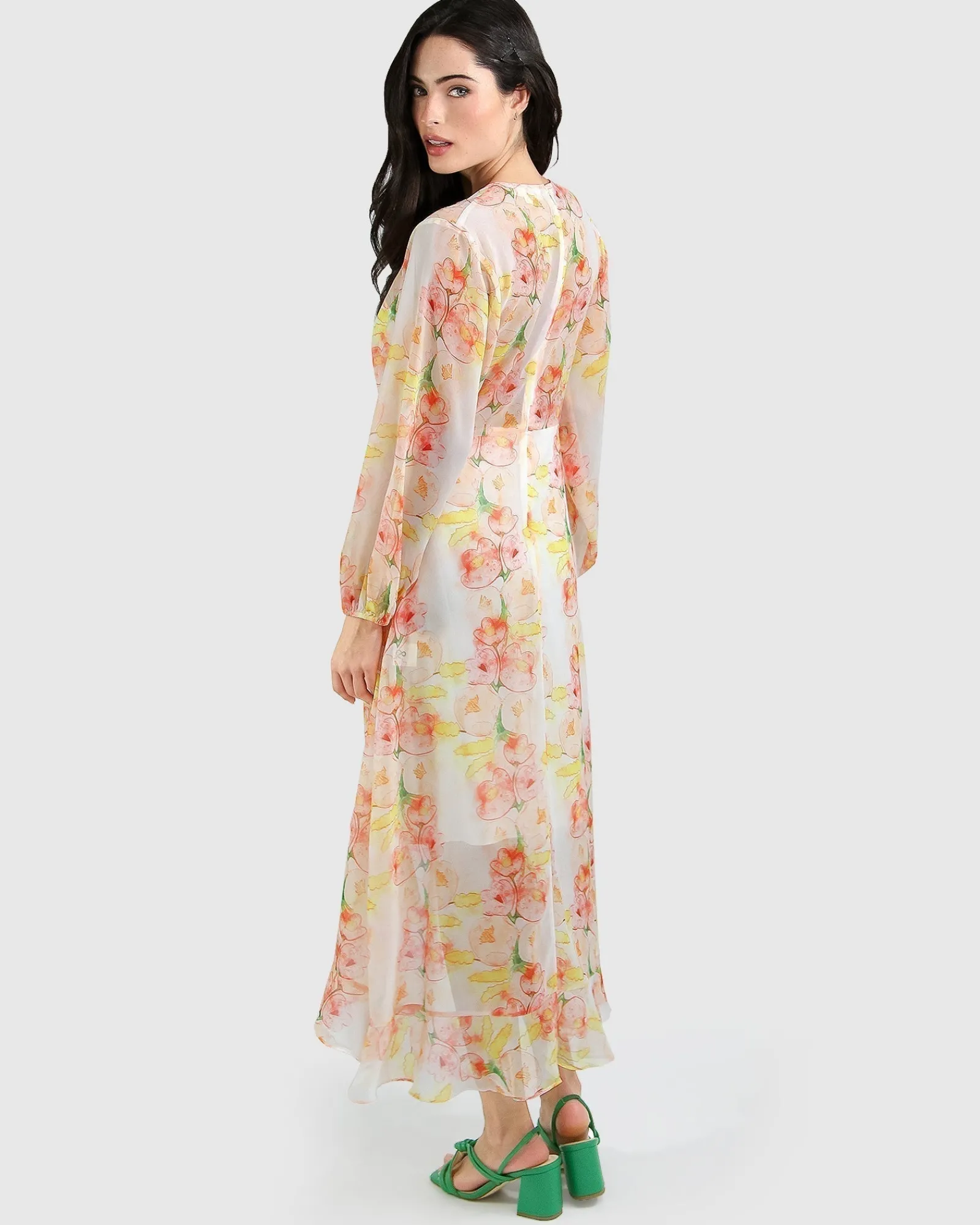 Discount Belle & Bloom Beautiful Escape Dress - Floral Bouquet FloralBouquet