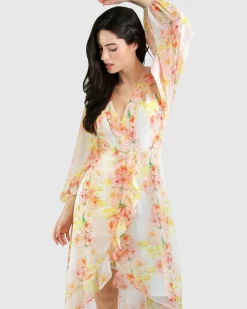 Discount Belle & Bloom Beautiful Escape Dress - Floral Bouquet FloralBouquet