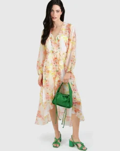 Discount Belle & Bloom Beautiful Escape Dress - Floral Bouquet FloralBouquet