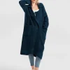 Outlet Belle & Bloom Born To Run Sustainable Sweater Coat - Dark Teal DarkTeal