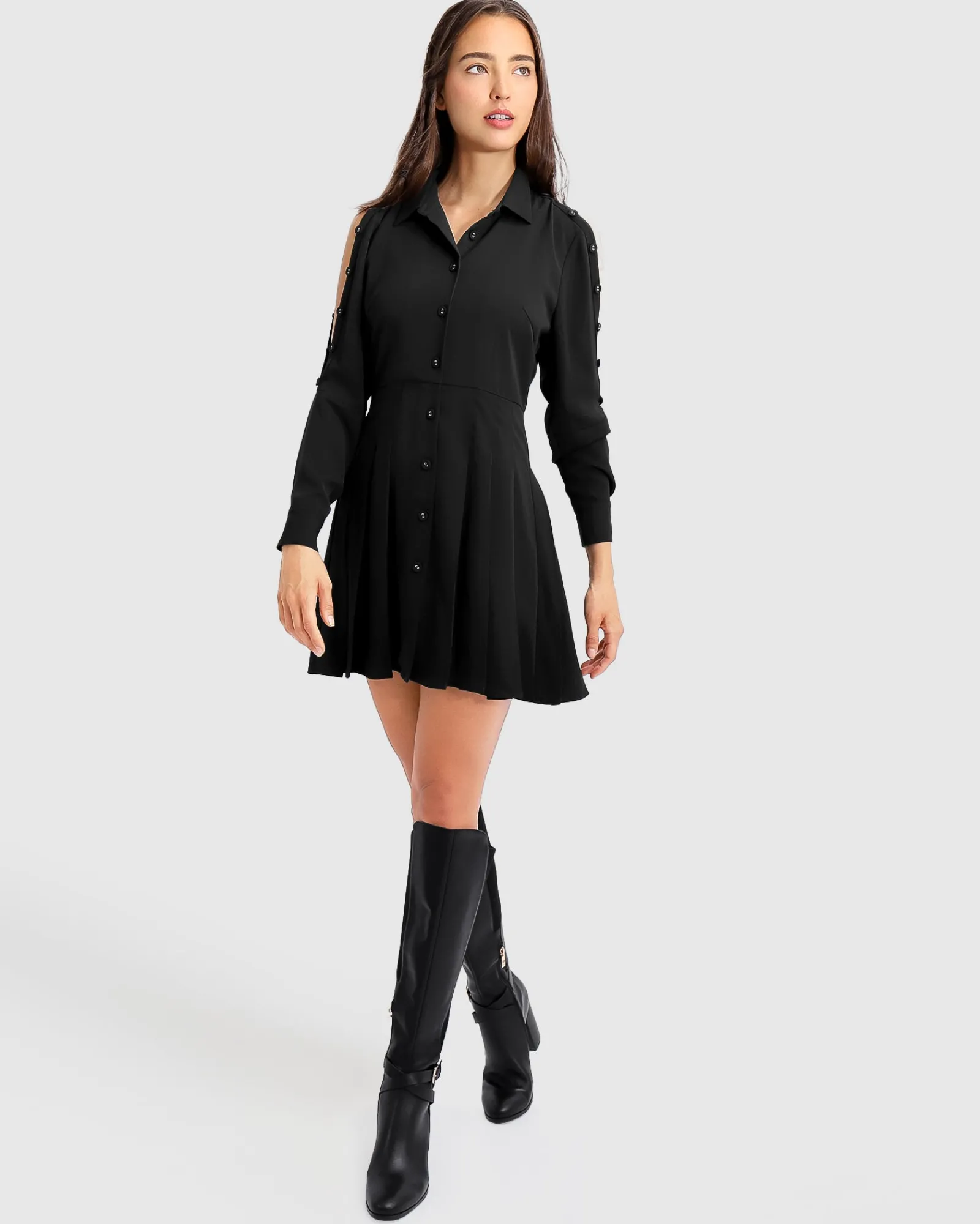 Best Belle & Bloom Boy Meets Girl Mini Dress - Black