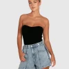 Fashion Belle & Bloom Bring The Heat Denim Shorts - Stonewash