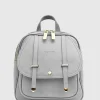 Best Belle & Bloom Camila Leather Backpack - Grey