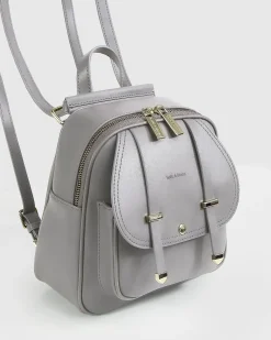 Best Belle & Bloom Camila Leather Backpack - Grey