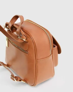 Online Belle & Bloom Camila Leather Backpack - Brown