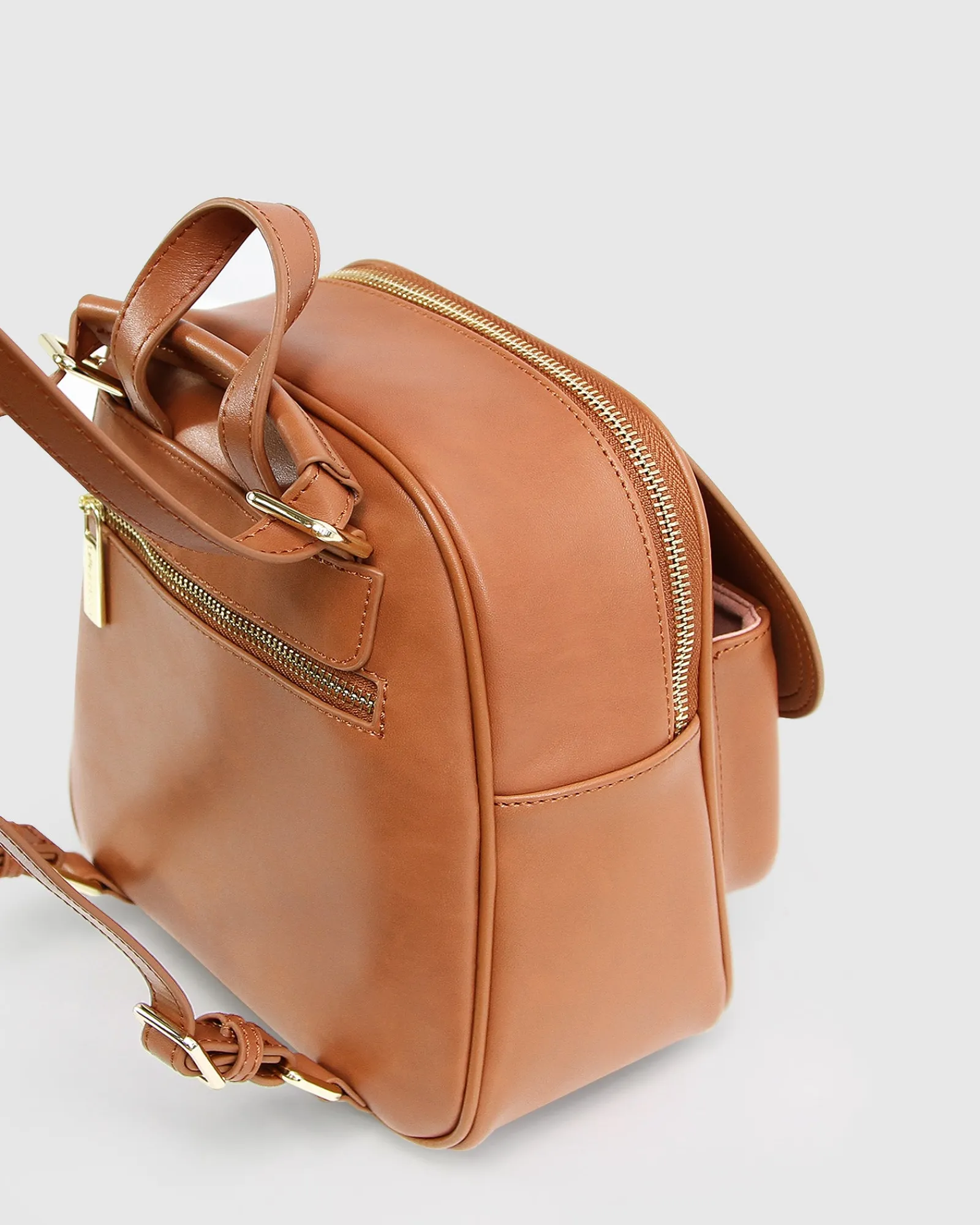 Online Belle & Bloom Camila Leather Backpack - Brown