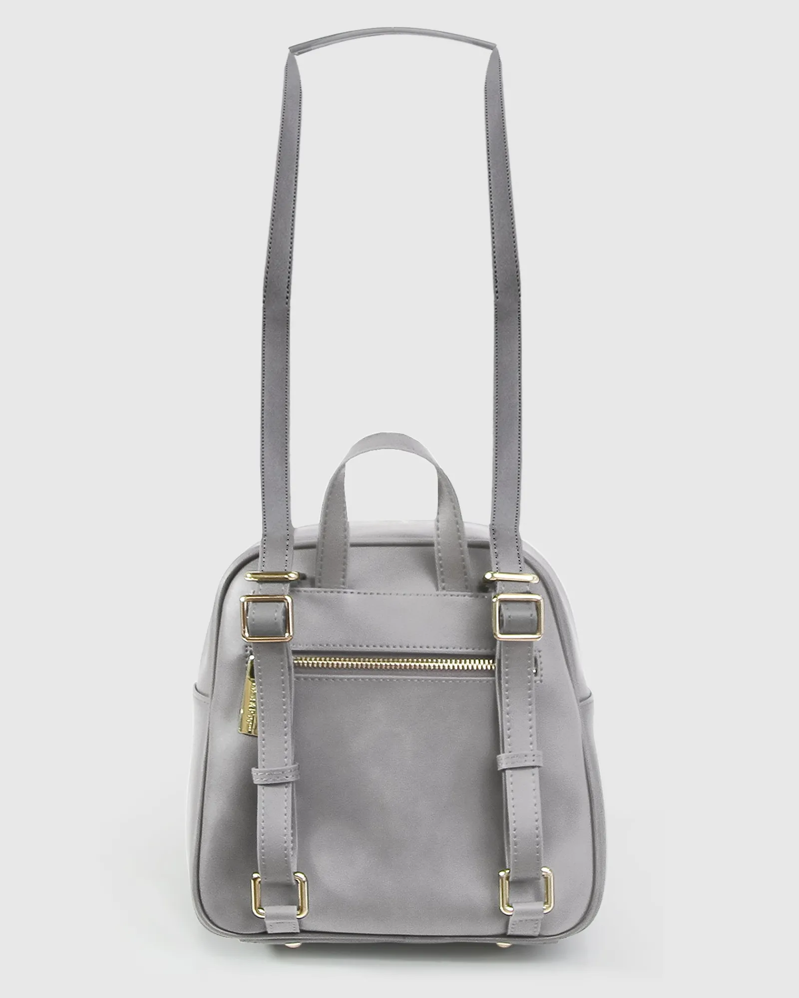 Best Belle & Bloom Camila Leather Backpack - Grey