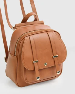 Online Belle & Bloom Camila Leather Backpack - Brown