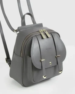 Hot Belle & Bloom Camila Leather Backpack - Ash