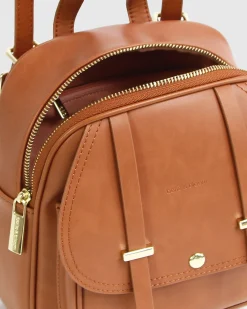Online Belle & Bloom Camila Leather Backpack - Brown