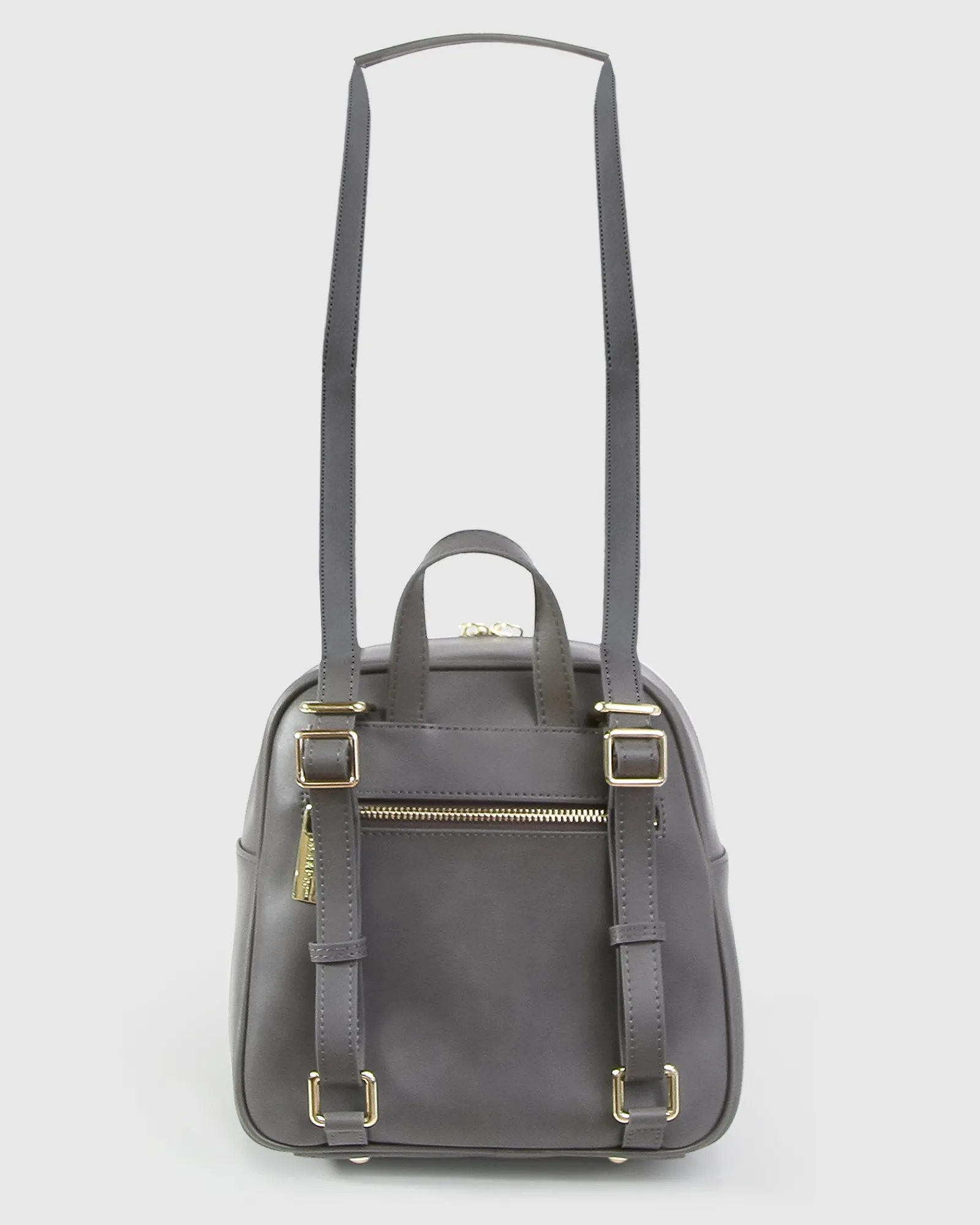 Hot Belle & Bloom Camila Leather Backpack - Ash