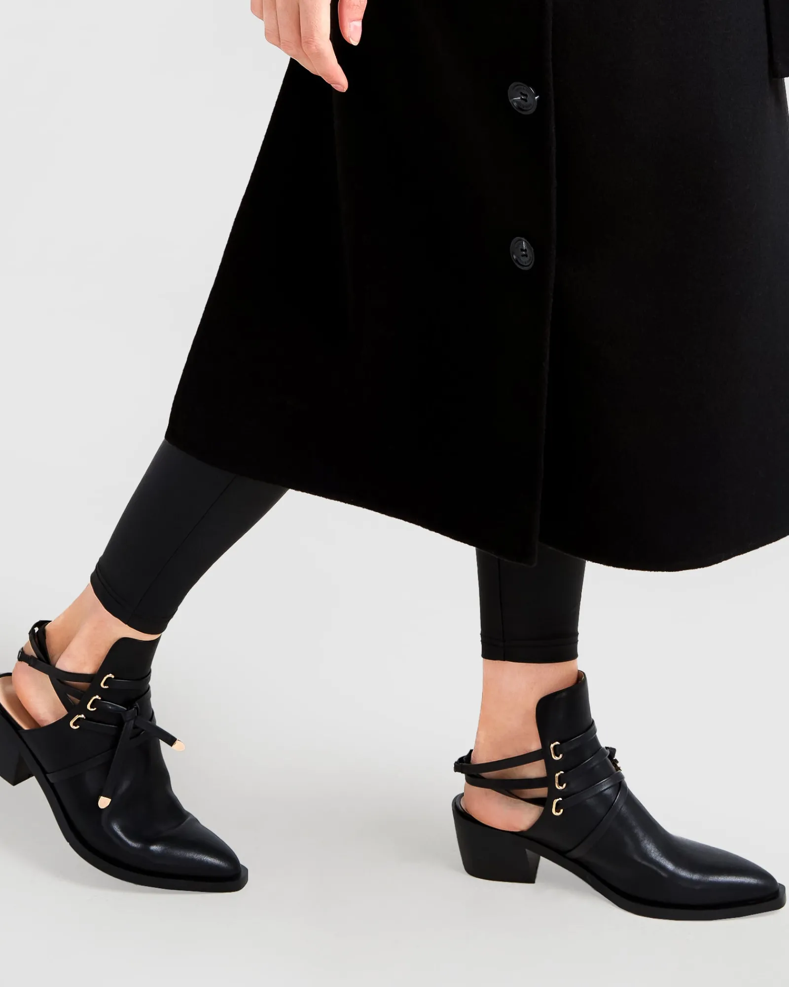 Outlet Belle & Bloom Can't Be Tamed Open Back Boot - Black