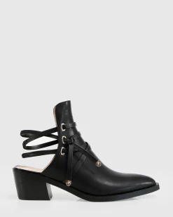 Outlet Belle & Bloom Can't Be Tamed Open Back Boot - Black