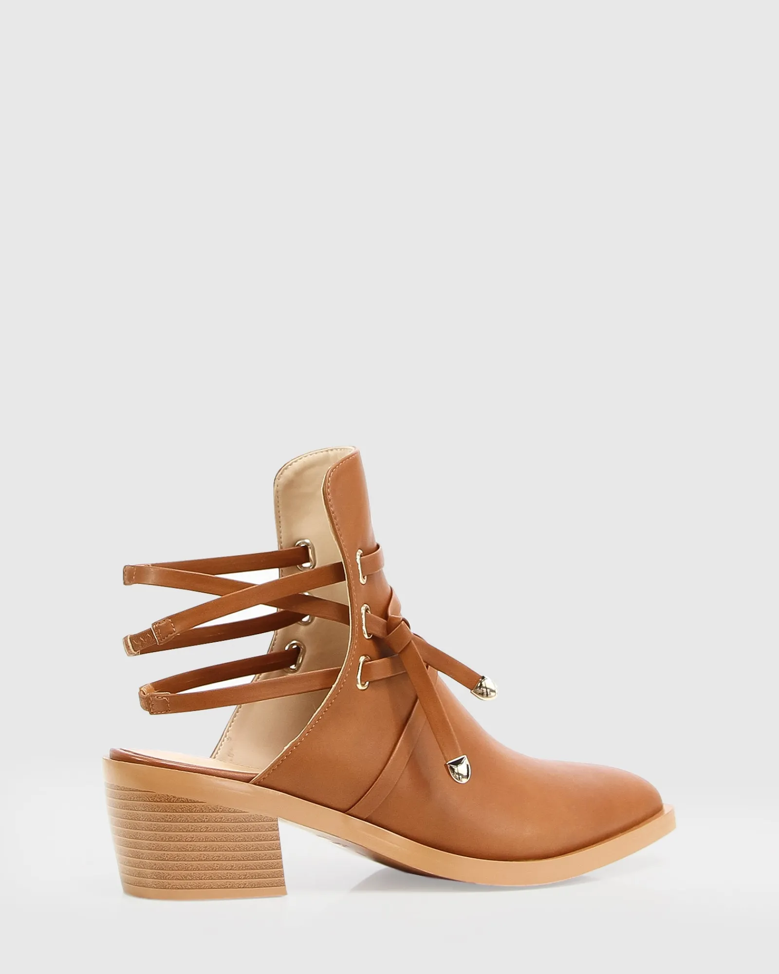 Best Belle & Bloom Can't Be Tamed Open Back Boot - Tan