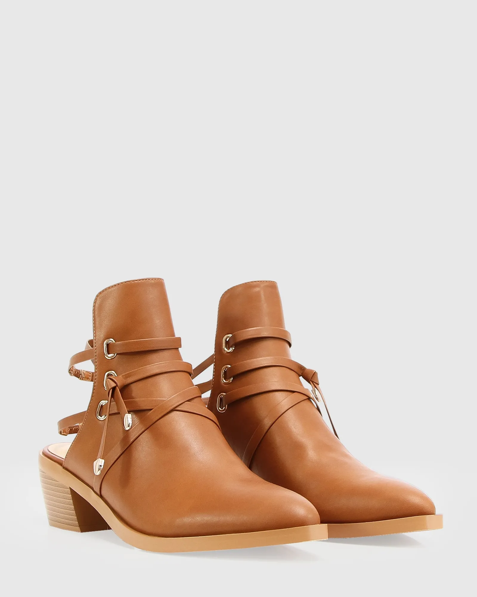 Best Belle & Bloom Can't Be Tamed Open Back Boot - Tan