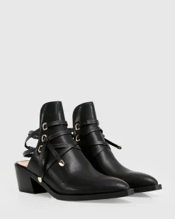 Outlet Belle & Bloom Can't Be Tamed Open Back Boot - Black