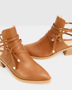 Best Belle & Bloom Can't Be Tamed Open Back Boot - Tan