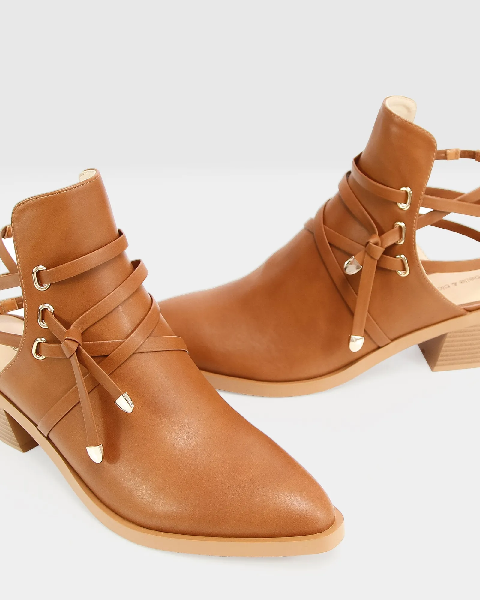 Best Belle & Bloom Can't Be Tamed Open Back Boot - Tan