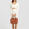 Clearance Belle & Bloom C'est Belle Knit Mini Skirt - Cream