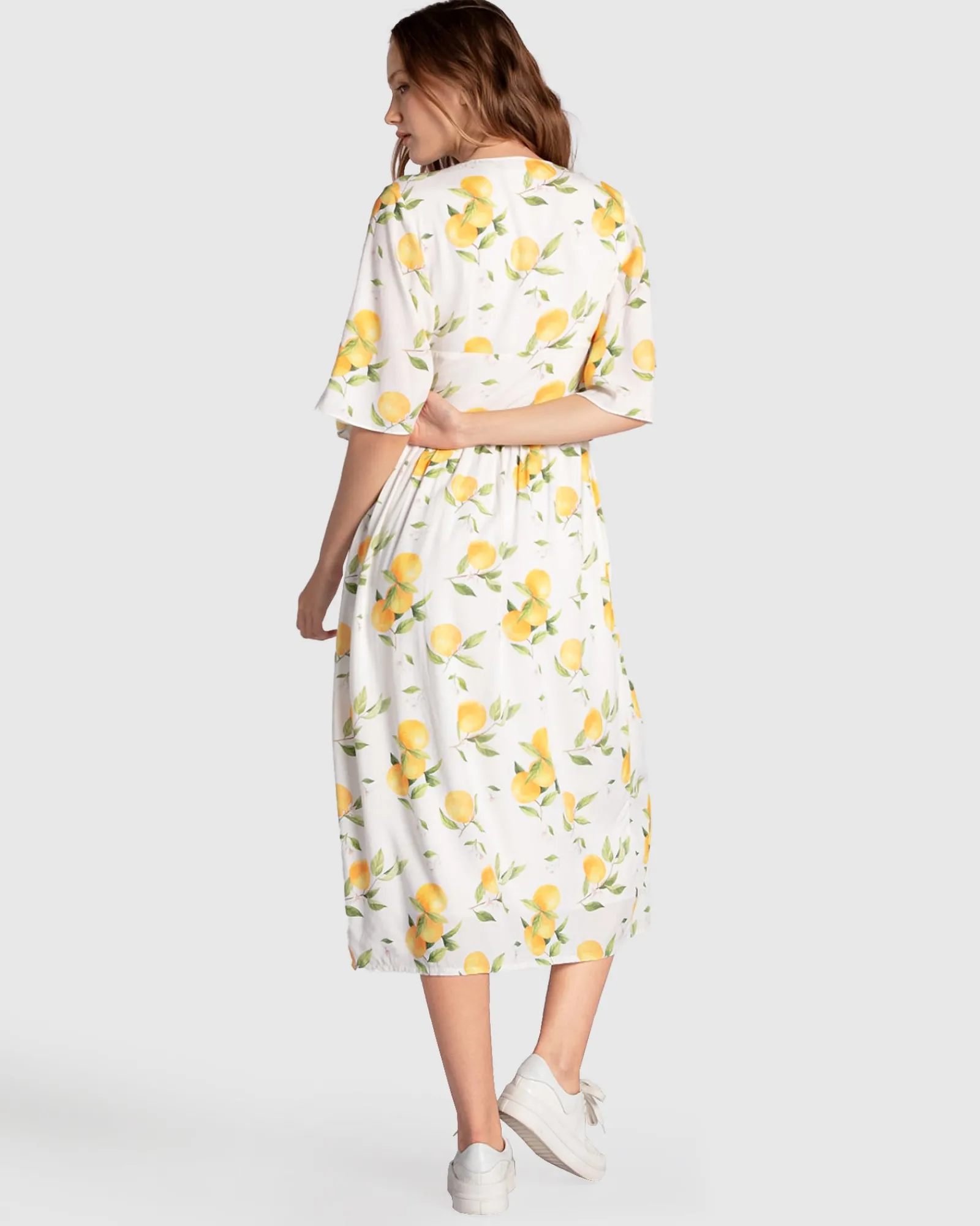 Sale Belle & Bloom Crazy Love Button Up Dress - Orchard
