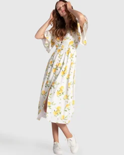 Sale Belle & Bloom Crazy Love Button Up Dress - Orchard