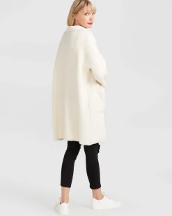 Fashion Belle & Bloom Days Go By Sustainable Blazer Cardigan - Cream