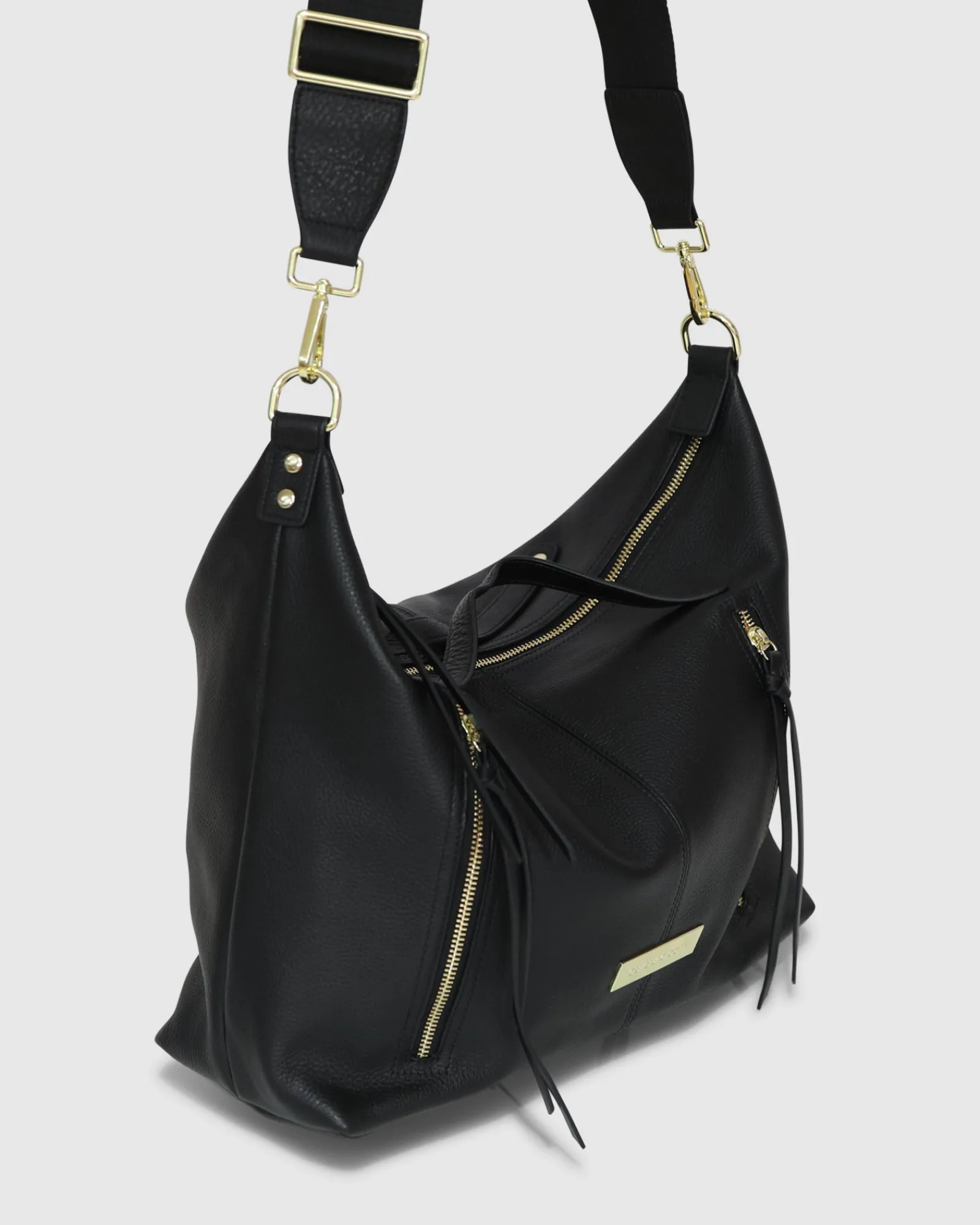 Best Belle & Bloom For Your Love Zip Front Handbag - Black