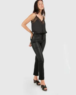 New Belle & Bloom Friday Nights Lace Cami - Black
