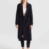 Fashion Belle & Bloom Front Runner Belted Coat - Navy