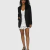 Hot Belle & Bloom Head To Head Tuxedo Jacket - Black