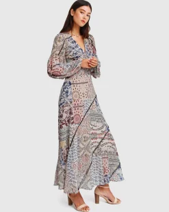 Discount Belle & Bloom In Your Dreams Maxi Dress - Beige