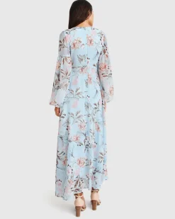 Sale Belle & Bloom In Your Dreams Maxi Dress - Light Blue LightBlue