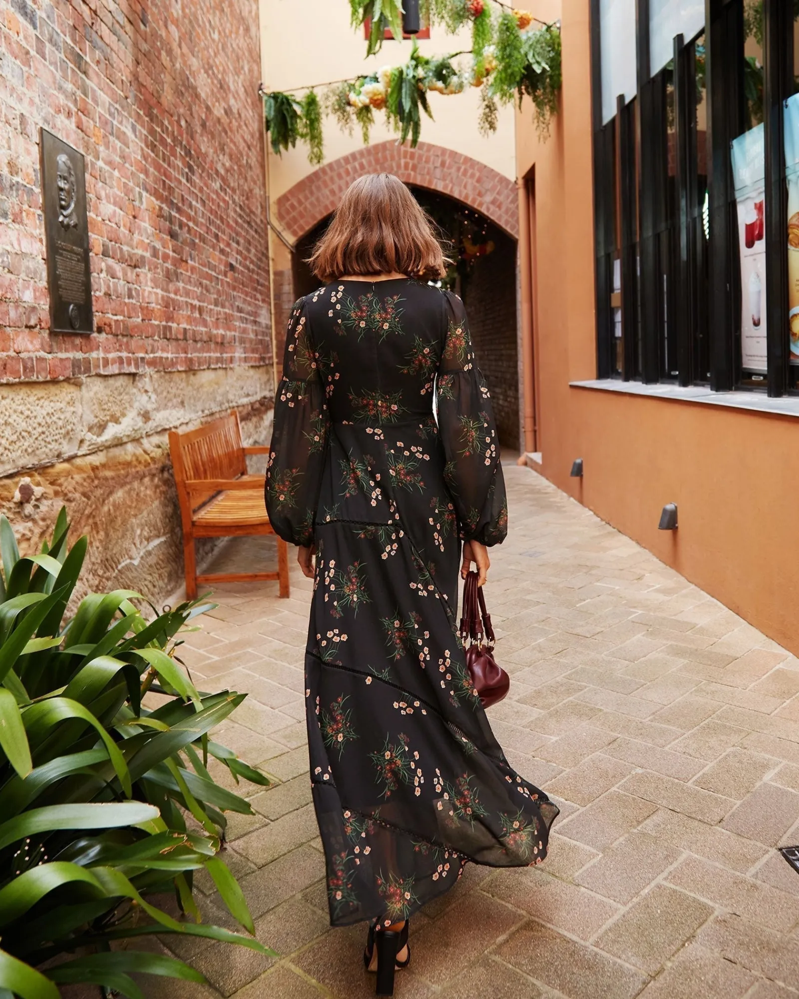 New Belle & Bloom In Your Dreams Maxi Dress - Black