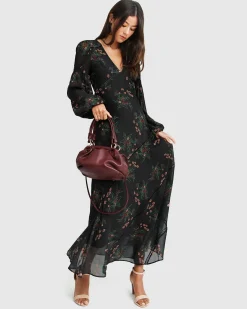 New Belle & Bloom In Your Dreams Maxi Dress - Black