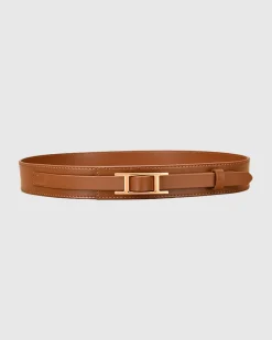 Online Belle & Bloom Just A Crush Belt - Brown