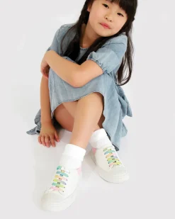 Online Belle & Bloom Just A Little Dream Croc Leather Sneaker - White
