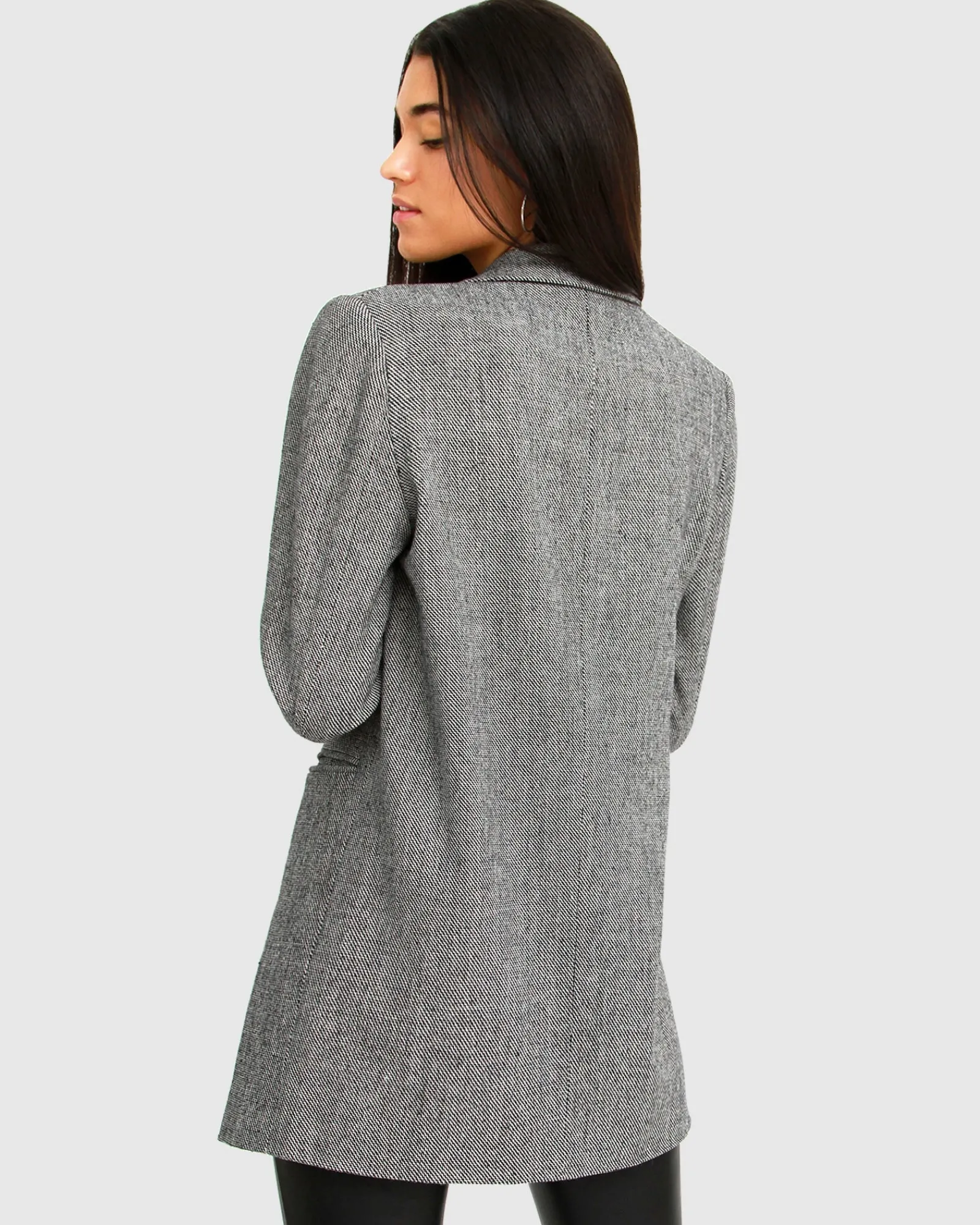 Clearance Belle & Bloom Kensington Oversized Coat - Grey
