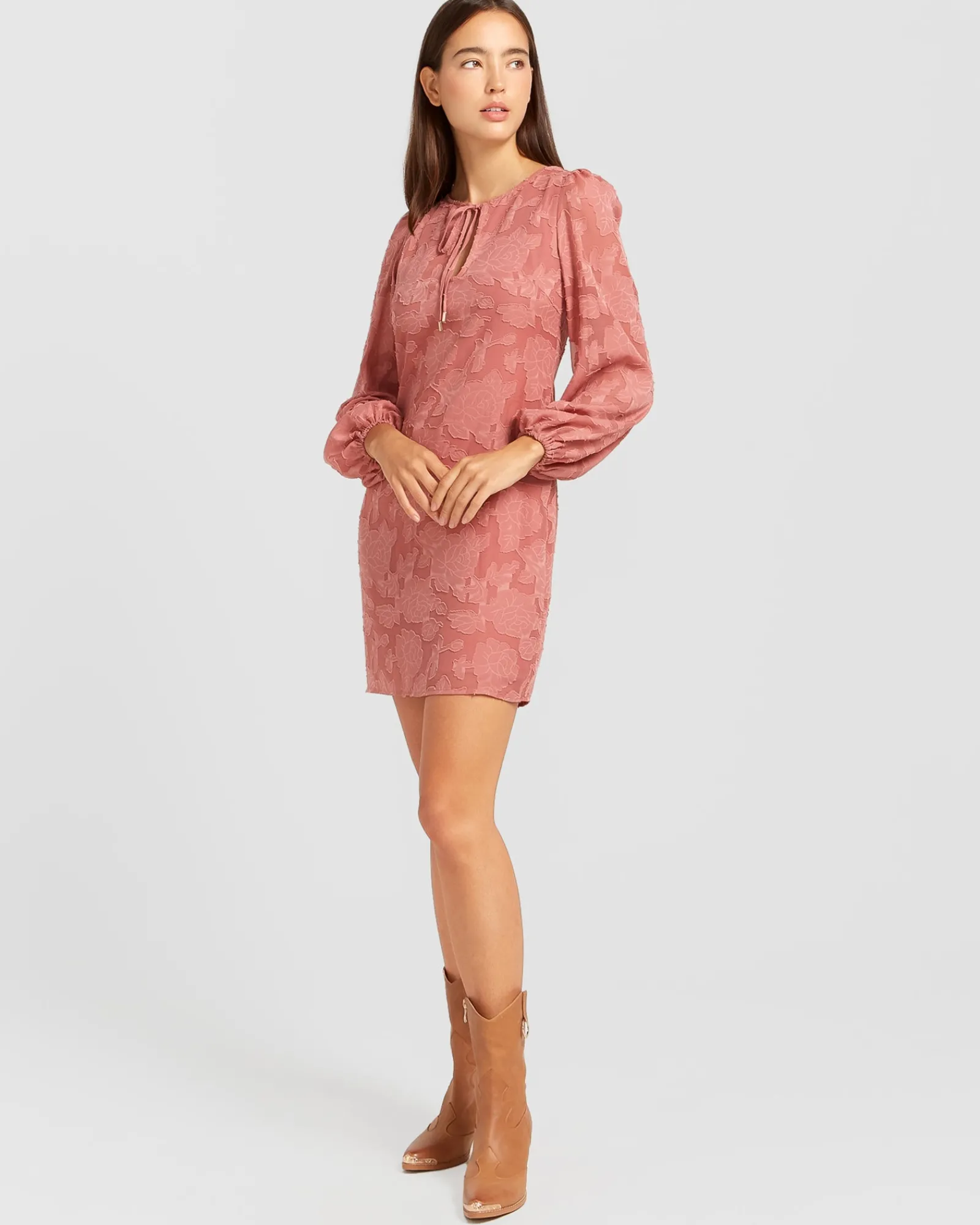 Outlet Belle & Bloom Kiss the Stars Dress - Dusty Rose DustyRose