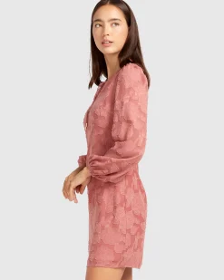 Outlet Belle & Bloom Kiss the Stars Dress - Dusty Rose DustyRose
