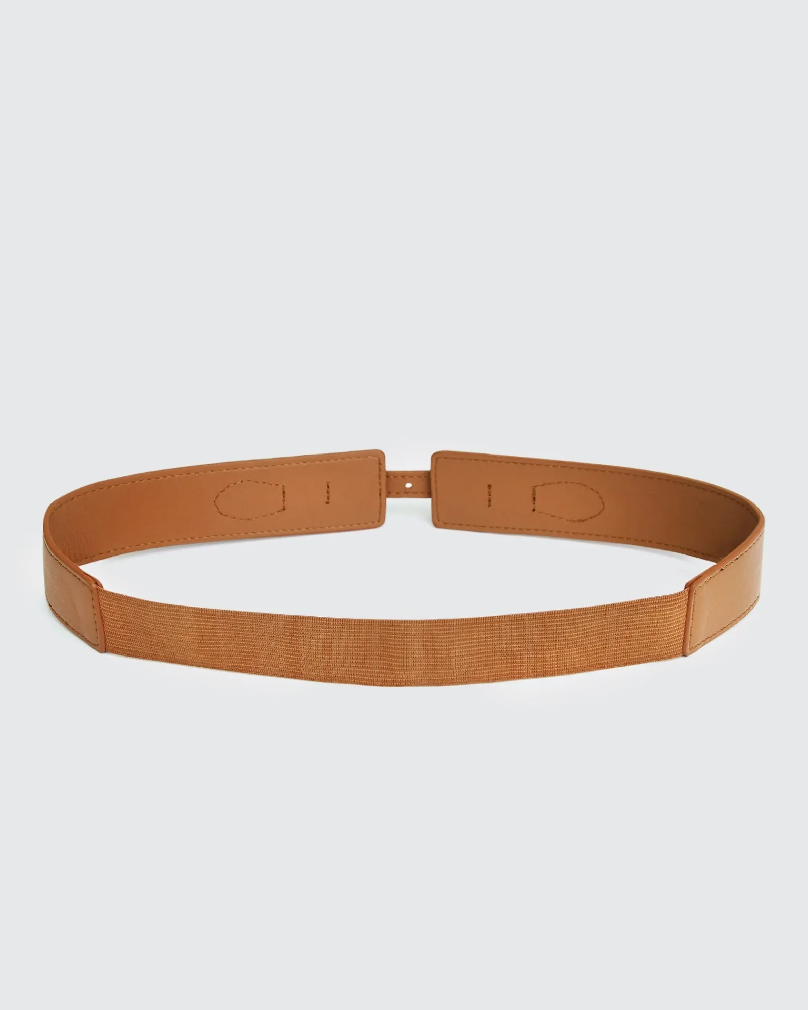 Clearance Belle & Bloom London Fog Leather Waist Belt - Brown