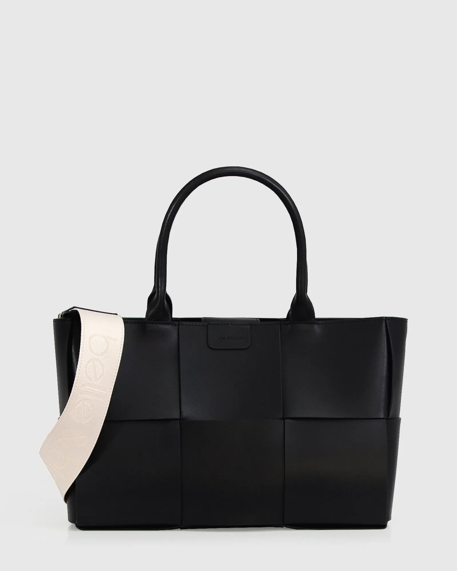 Outlet Belle & Bloom Long Way Home Woven Tote - Black