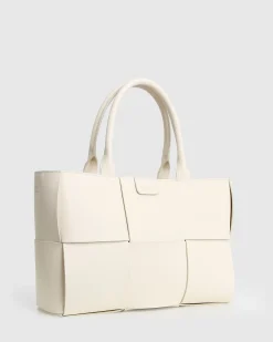 Best Belle & Bloom Long Way Home Woven Tote - Cream