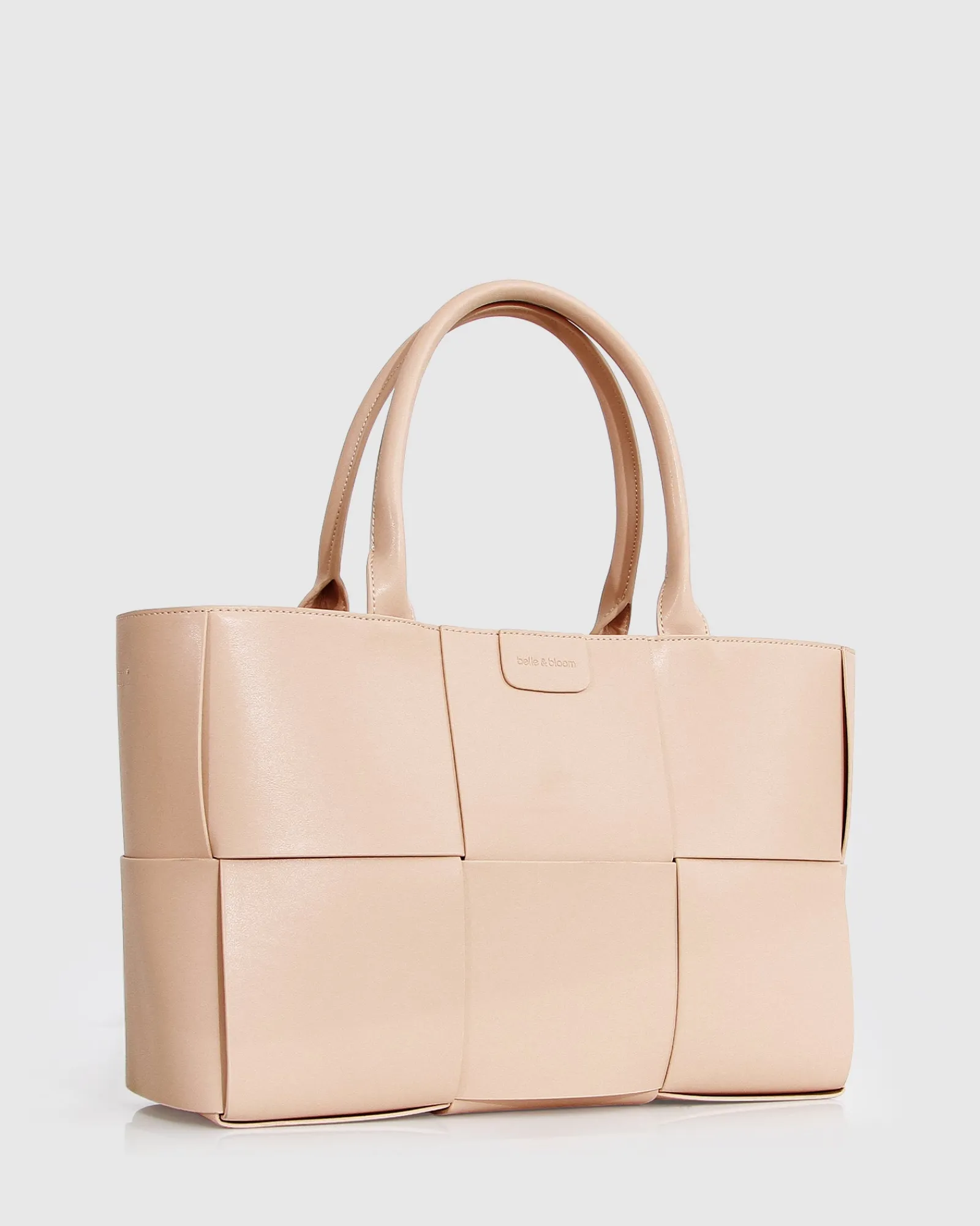 Clearance Belle & Bloom Long Way Home Woven Tote - Latte