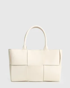 Best Belle & Bloom Long Way Home Woven Tote - Cream