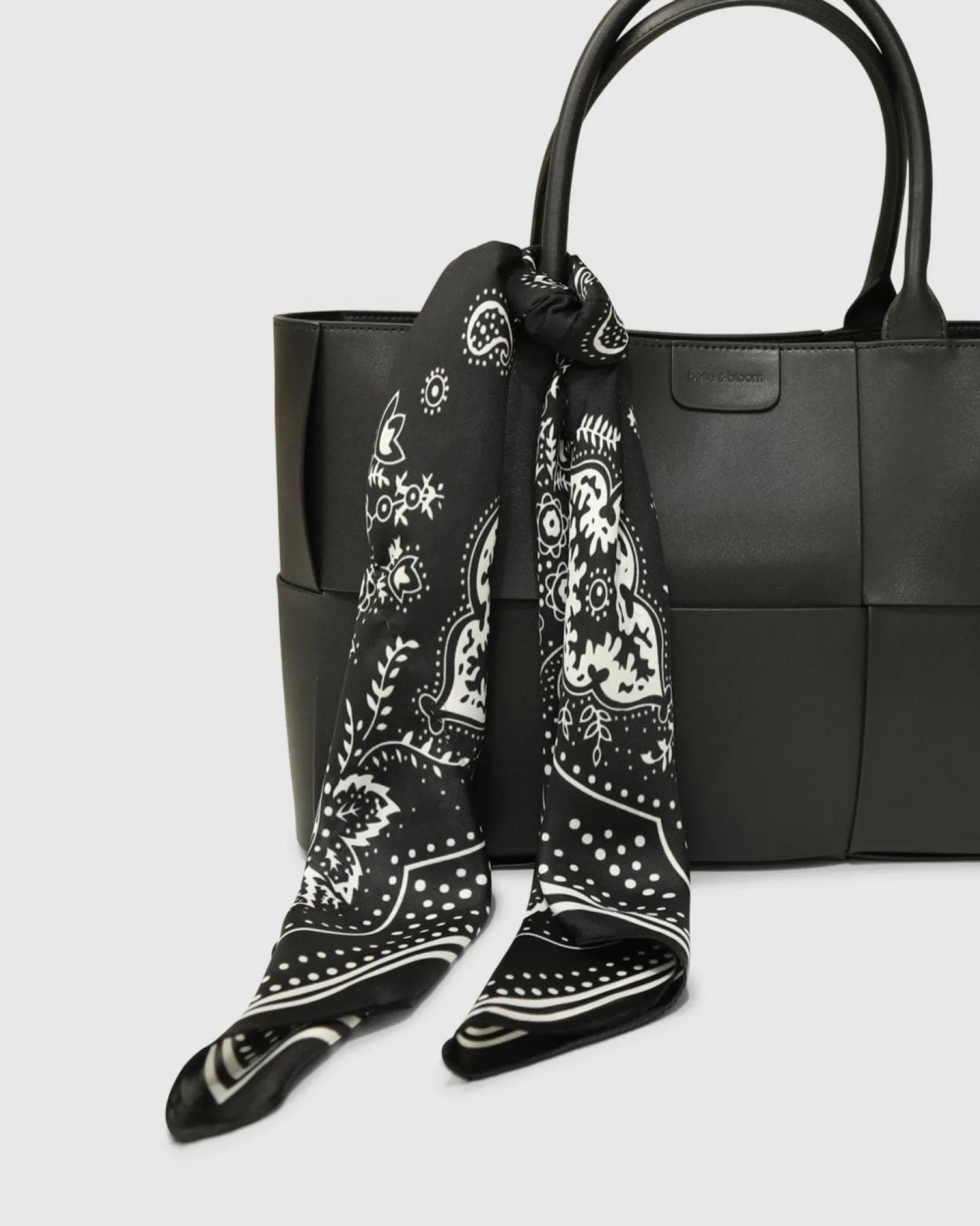 New Belle & Bloom Love Not War Fashion Scarf - Black